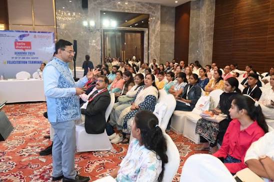 Audience attending a professional conference session
